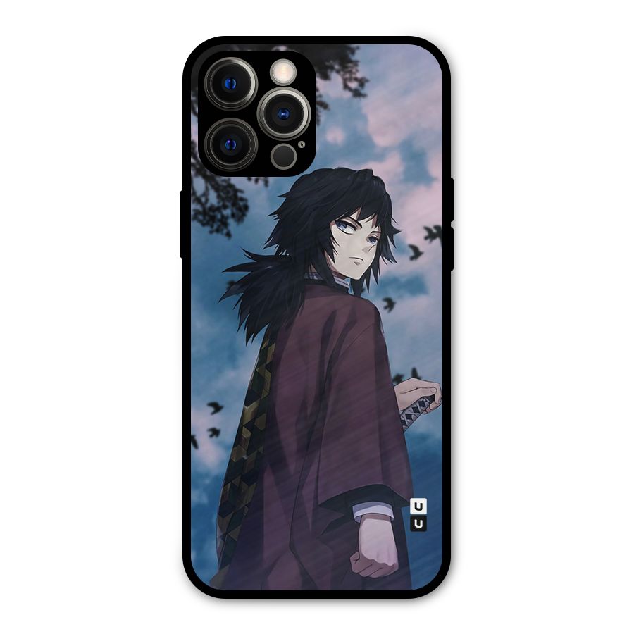 Giyu Tomioka Waiting Metal Back Case for iPhone 12 Pro Max