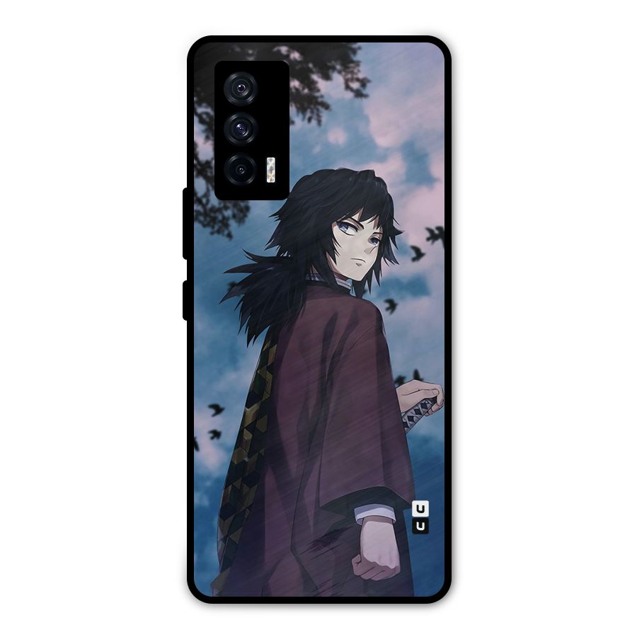 Giyu Tomioka Waiting Metal Back Case for iQOO 7 5G