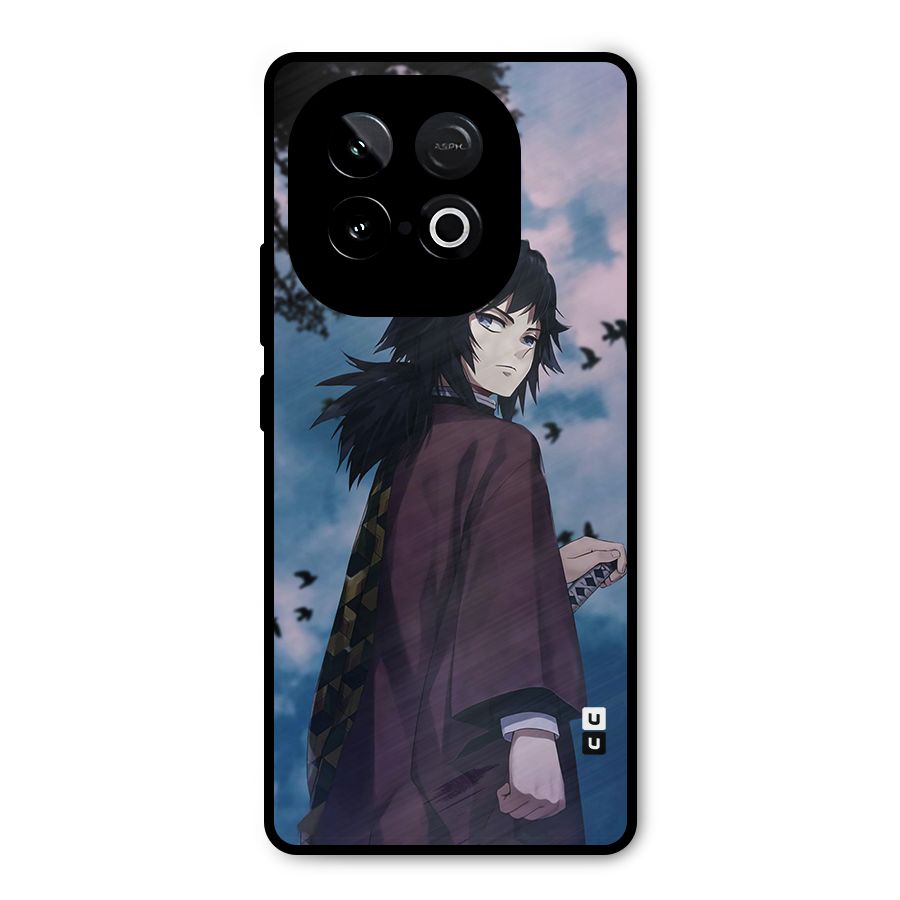 Giyu Tomioka Waiting Metal Back Case for iQOO Neo 10