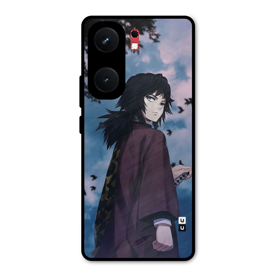 Giyu Tomioka Waiting Metal Back Case for iQOO Neo 9 Pro