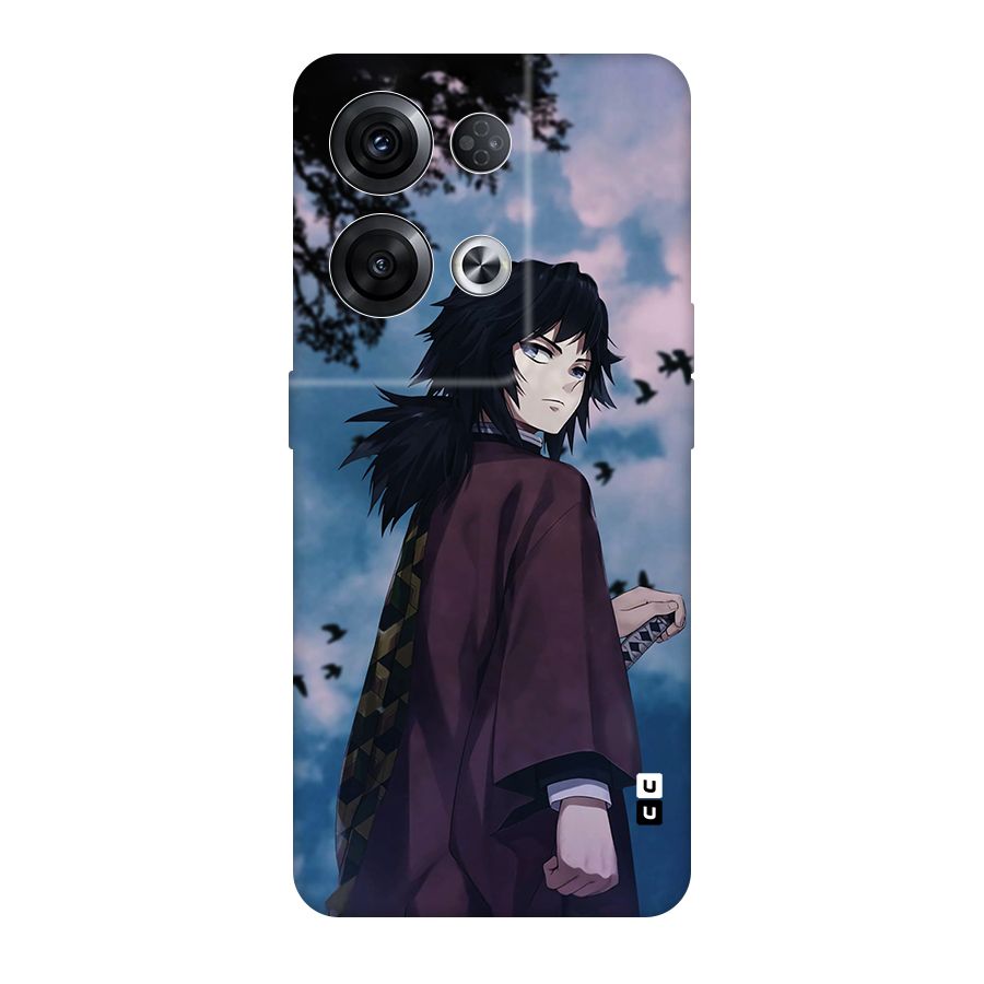 Giyu Tomioka Waiting Original Polycarbonate Back Case for Oppo Reno8 Pro 5G