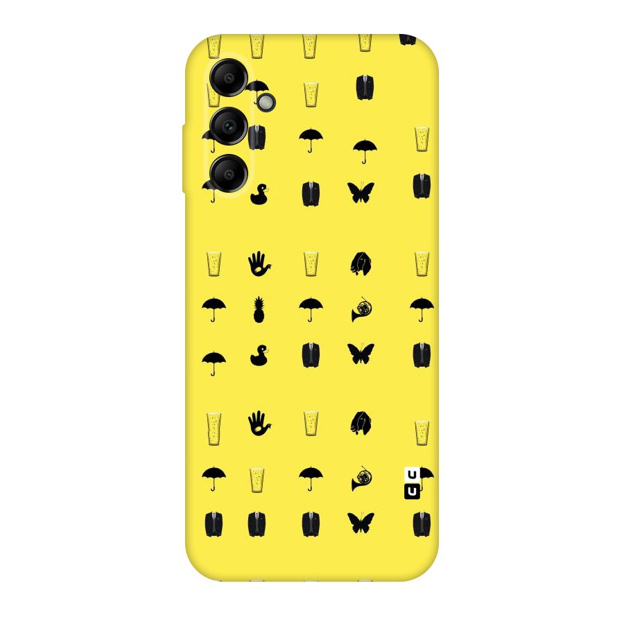 Glass Pattern Original Polycarbonate Back Case for Galaxy A14 5G