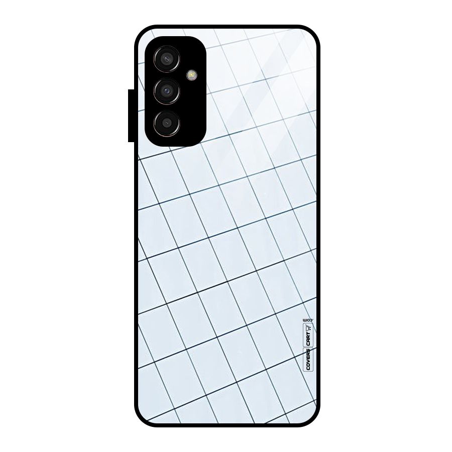 Glass Square Wall Glass Back Case for Galaxy F13