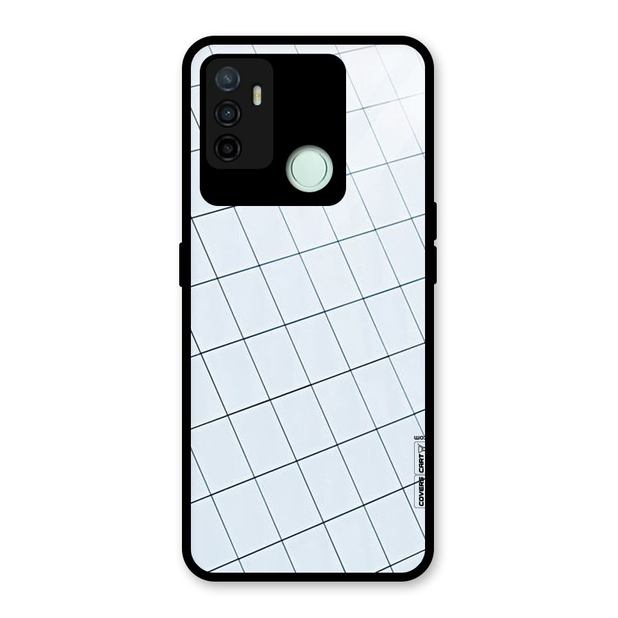 Glass Square Wall Glass Back Case for Oppo A53