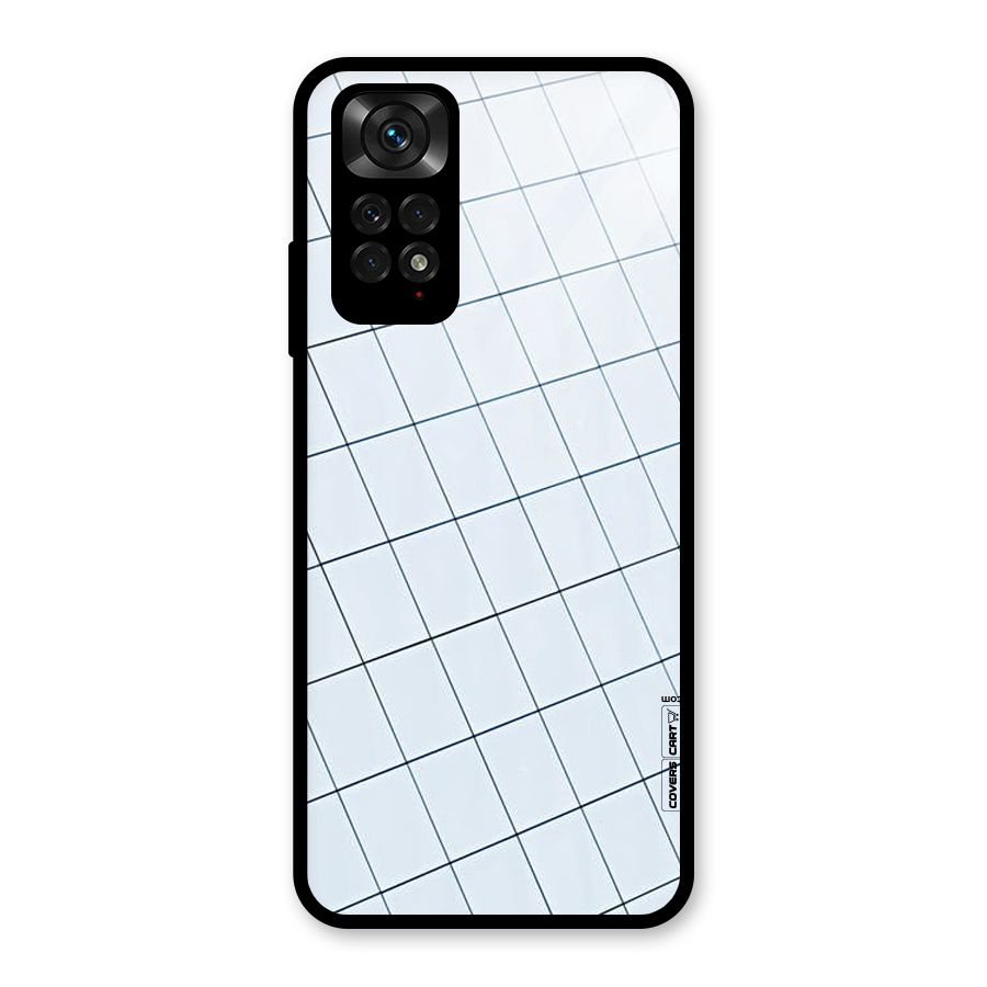 Glass Square Wall Glass Back Case for Redmi Note 11S