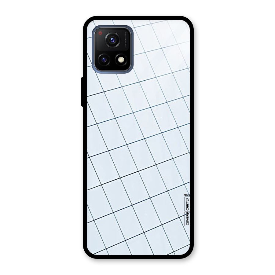 Glass Square Wall Glass Back Case for Vivo Y72 5G