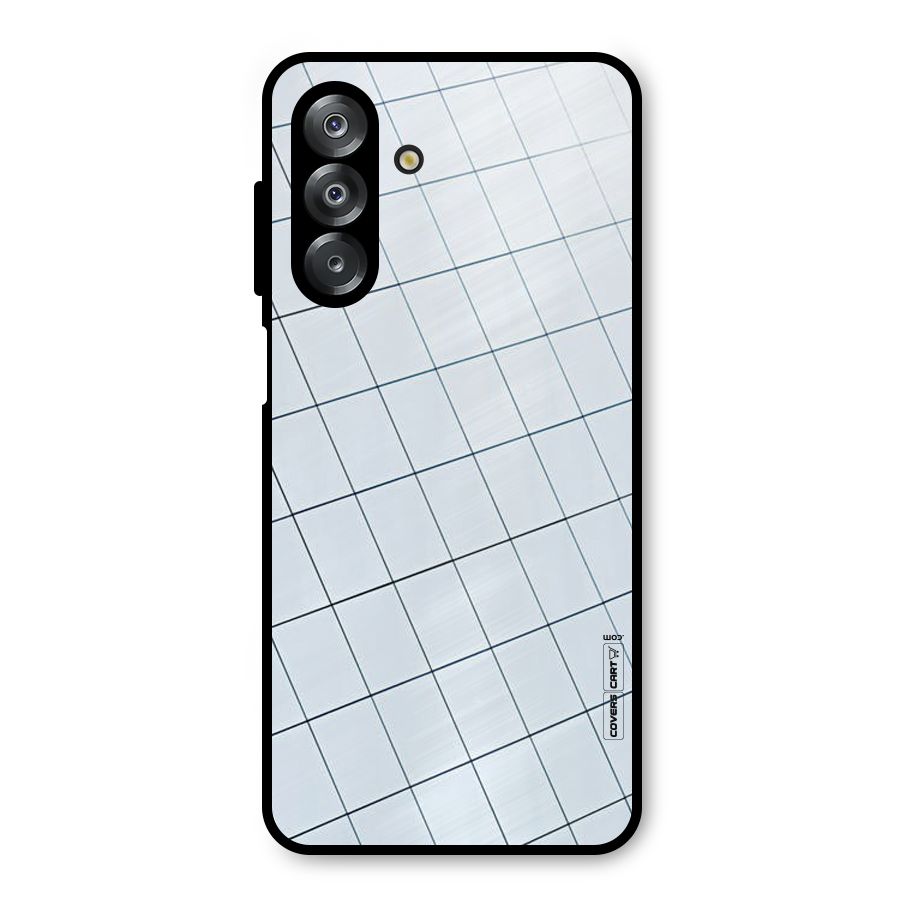 Glass Square Wall Metal Back Case for Galaxy A26