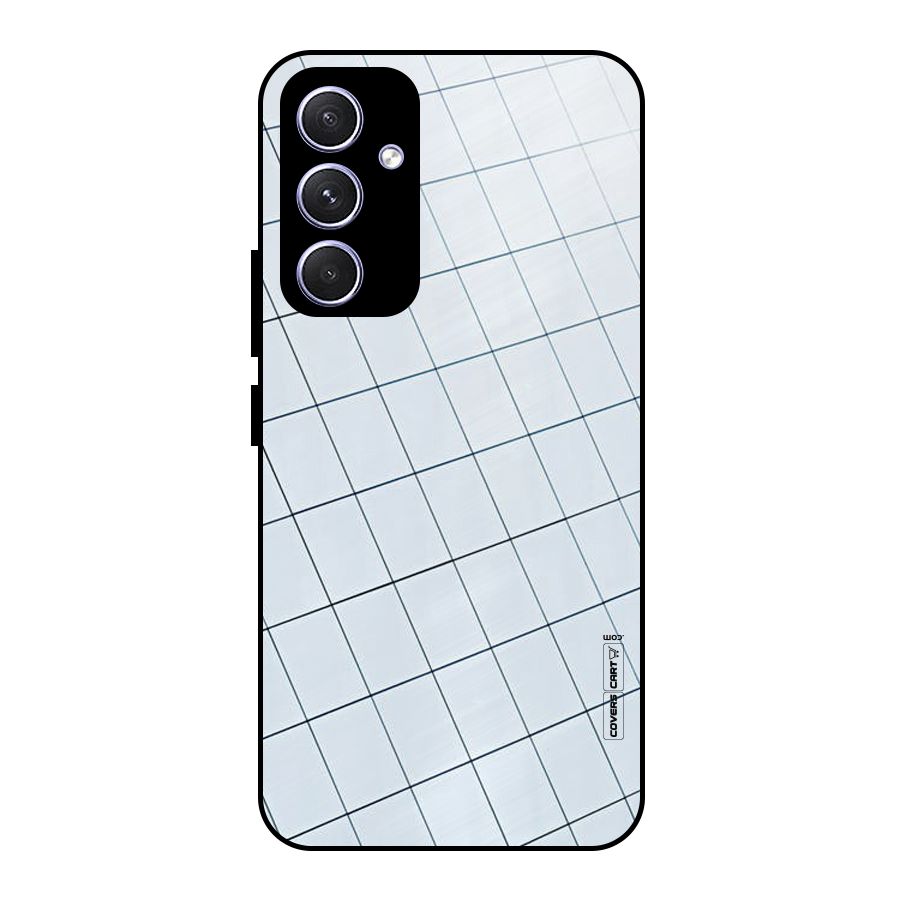 Glass Square Wall Metal Back Case for Galaxy A54