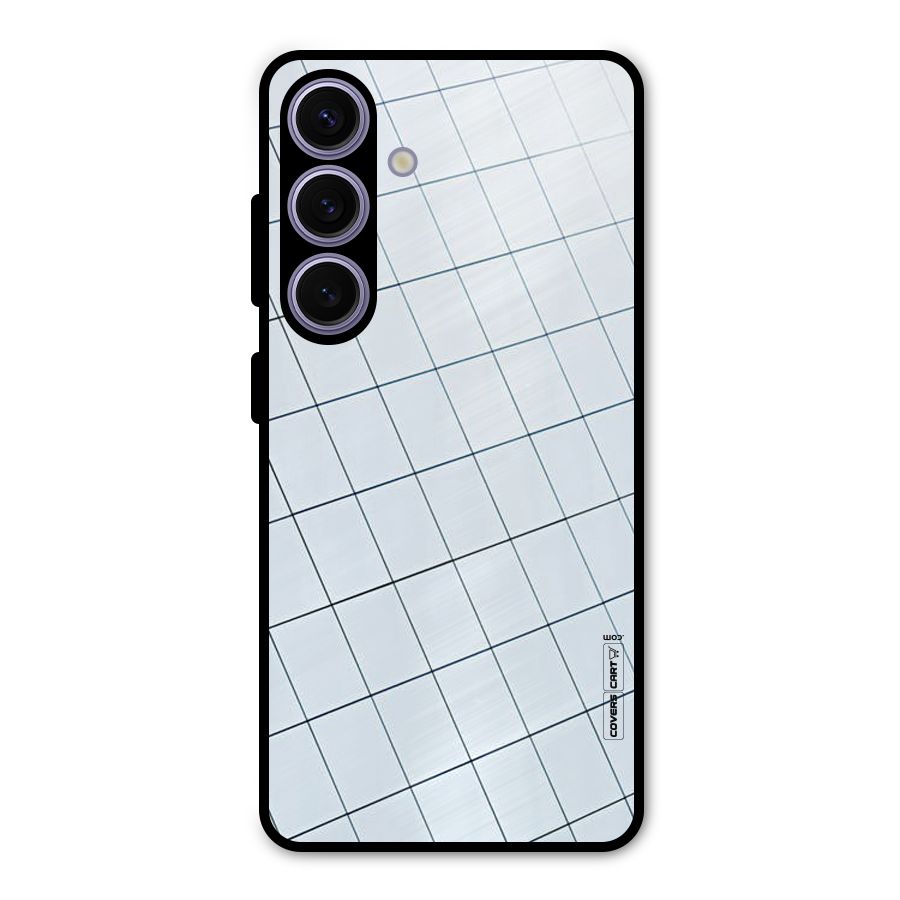 Glass Square Wall Metal Back Case for Galaxy S24