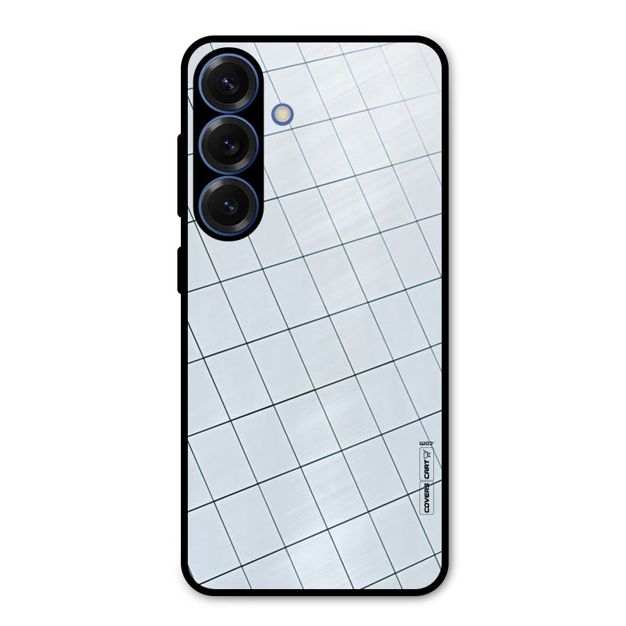 Glass Square Wall Metal Back Case for Galaxy S25