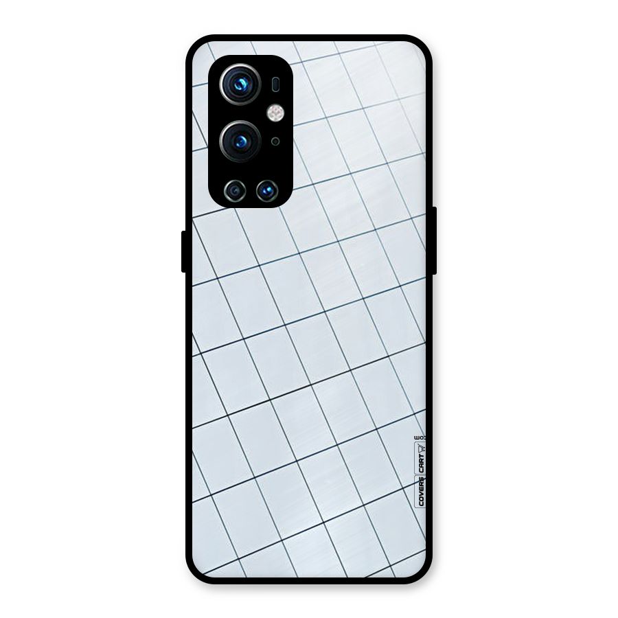 Glass Square Wall Metal Back Case for OnePlus 9 Pro