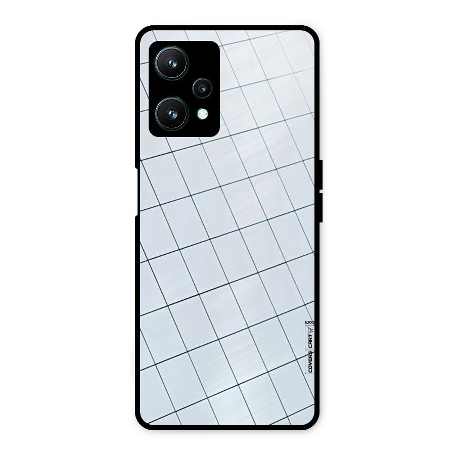 Glass Square Wall Metal Back Case for Realme 9 Pro 5G