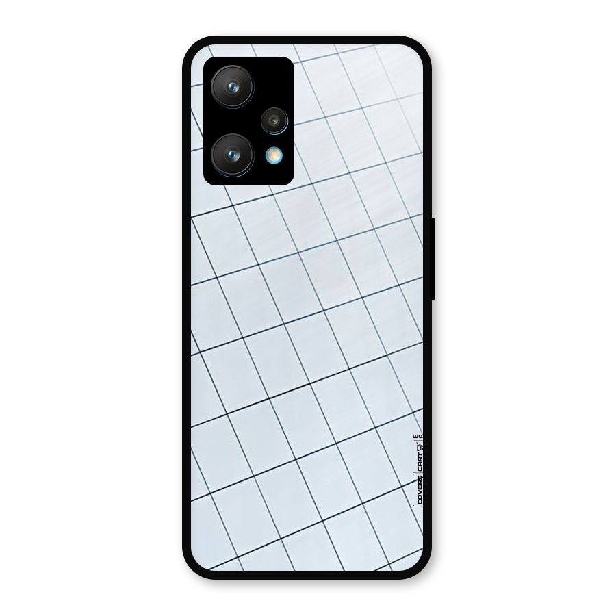 Glass Square Wall Metal Back Case for Realme 9 Pro Plus 5G