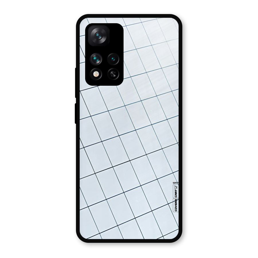 Glass Square Wall Metal Back Case for Xiaomi 11i 5G