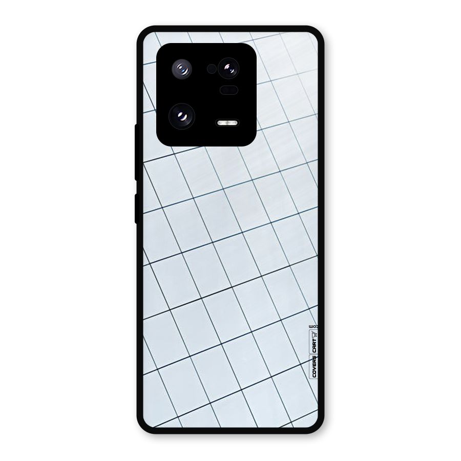 Glass Square Wall Metal Back Case for Xiaomi 13 Pro