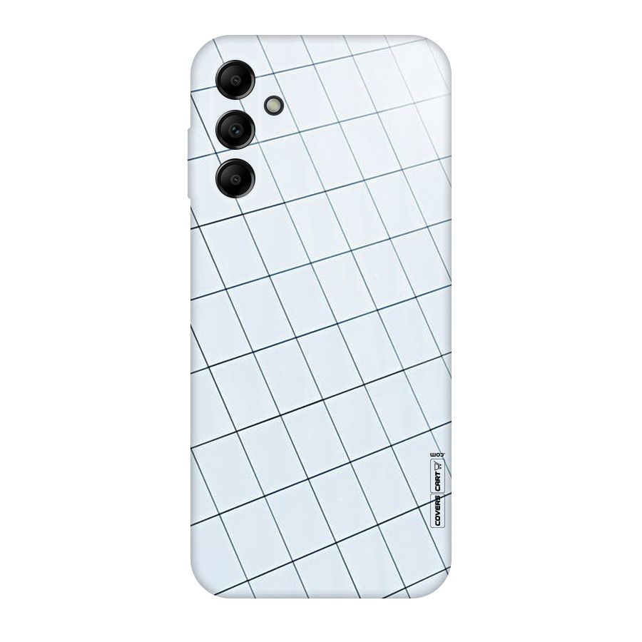 Glass Square Wall Original Polycarbonate Back Case for Galaxy A14 5G