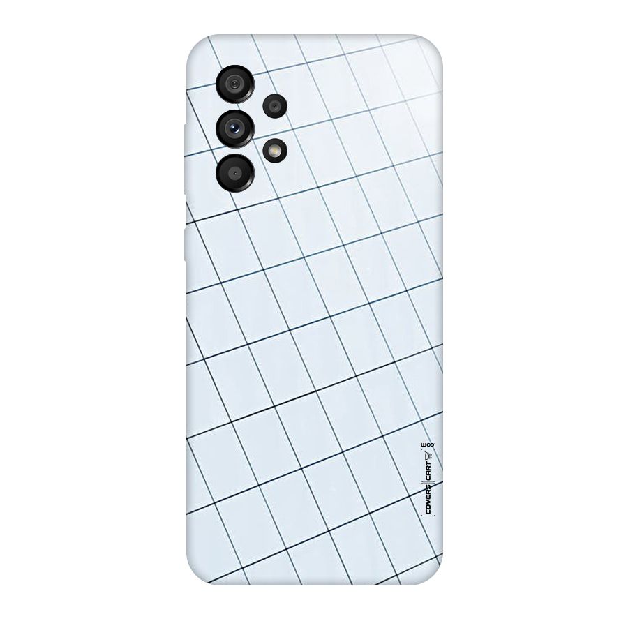 Glass Square Wall Original Polycarbonate Back Case for Galaxy A73 5G