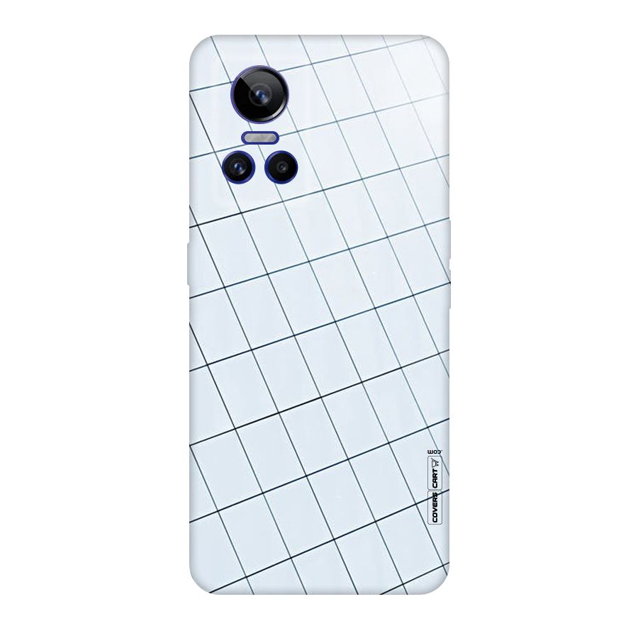 Glass Square Wall Original Polycarbonate Back Case for Realme GT Neo 3