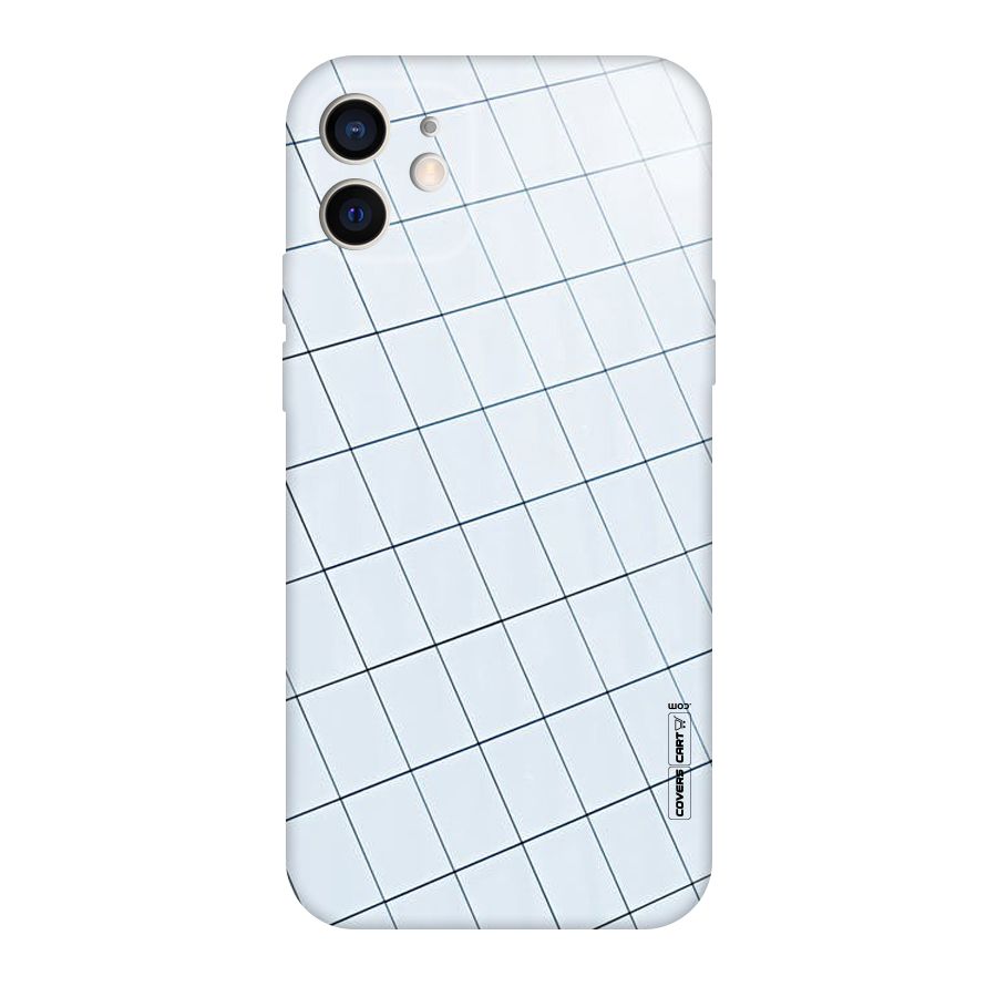 Glass Square Wall Original Polycarbonate Back Case for iPhone 12