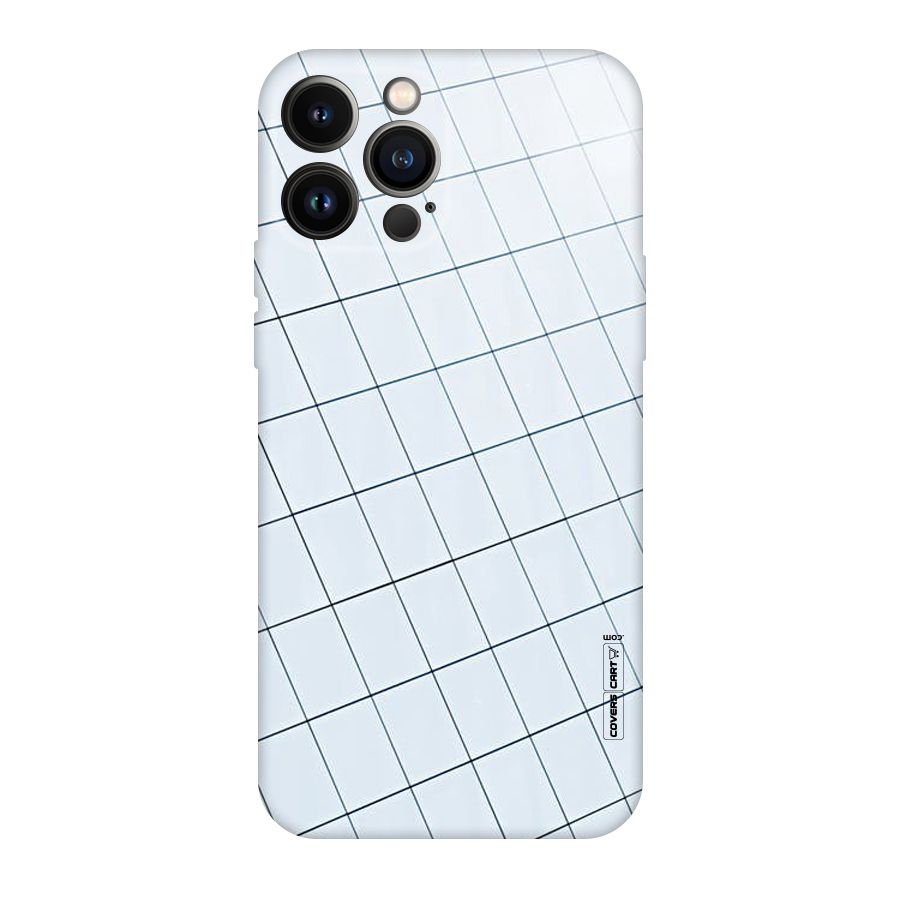 Glass Square Wall Original Polycarbonate Back Case for iPhone 13 Pro Max