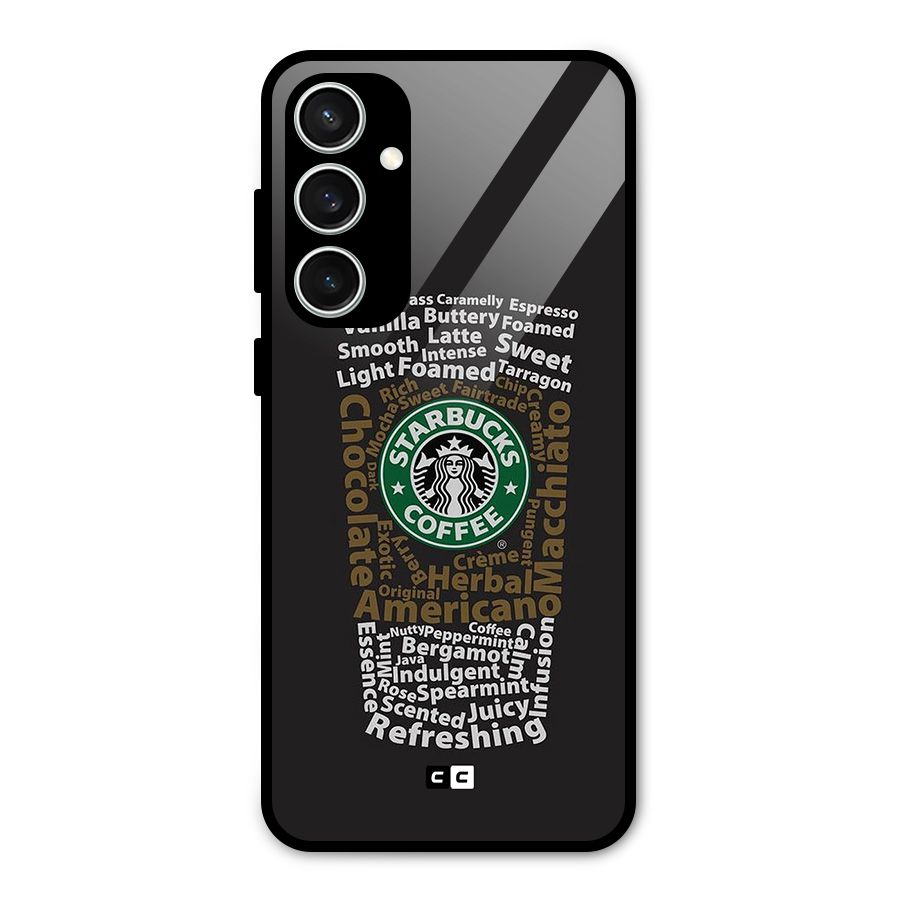 Glass StarBucks Glass Back Case for Galaxy S23 FE