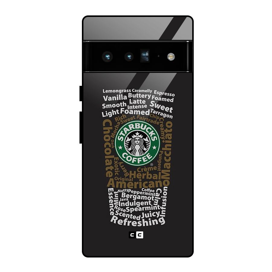 Glass StarBucks Glass Back Case for Google Pixel 6 Pro
