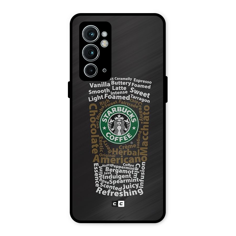 Glass StarBucks Metal Back Case for OnePlus 9RT 5G