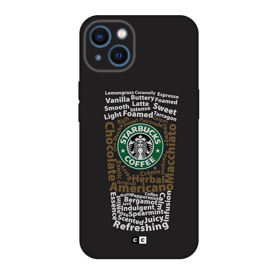 Glass StarBucks Original Polycarbonate Back Case for iPhone 13