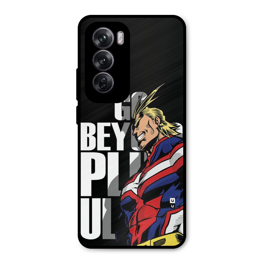 Go Beyond Metal Back Case for Oppo Reno12 Pro