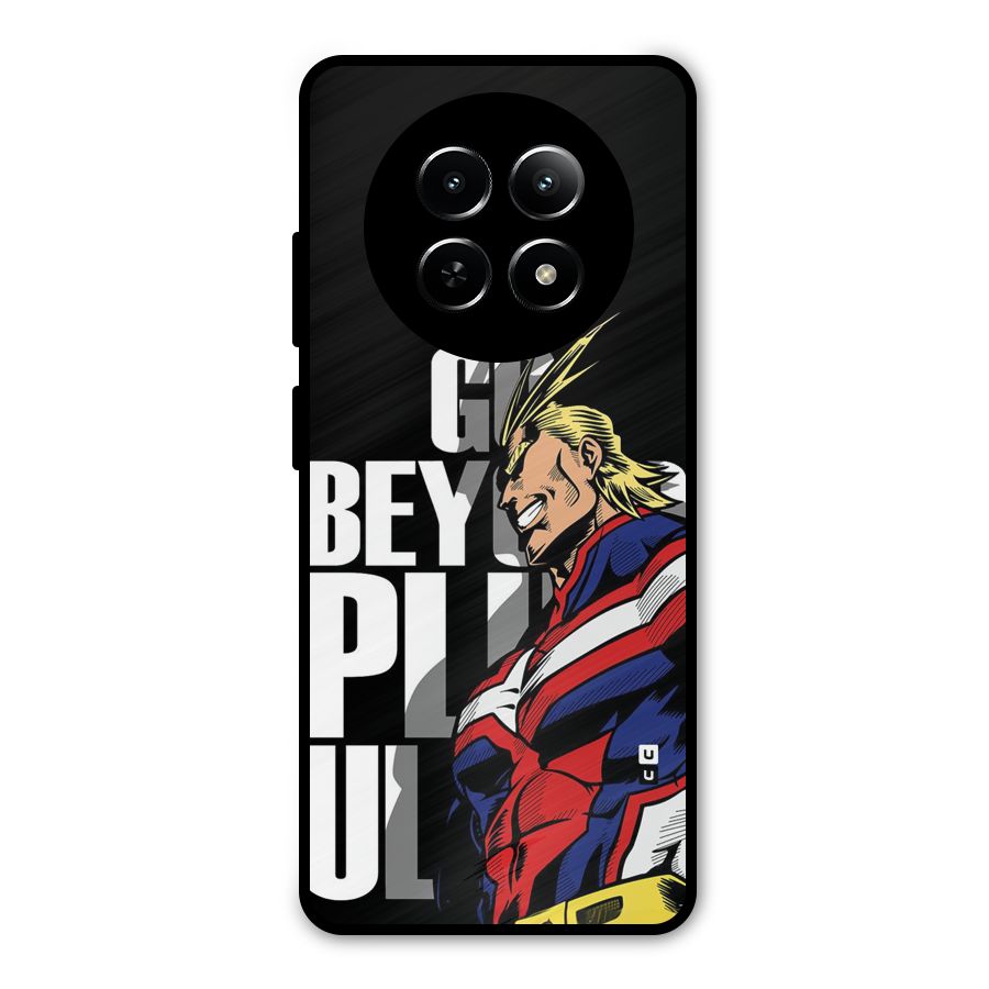 Go Beyond Metal Back Case for Realme Narzo N65