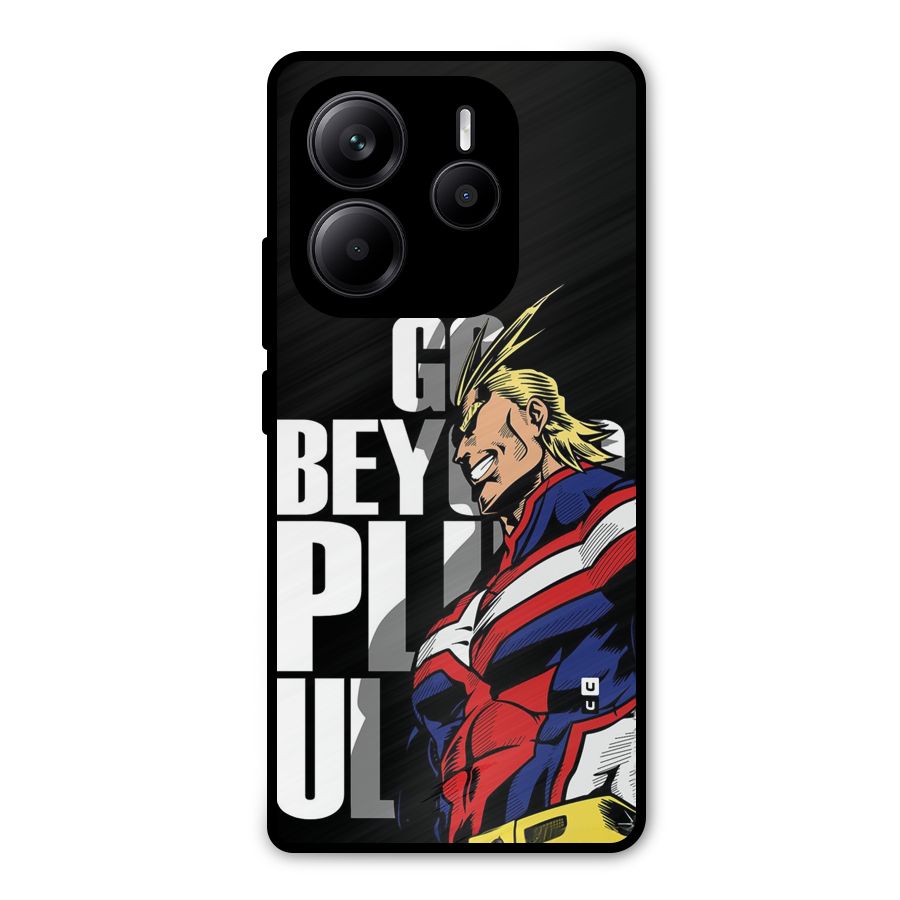 Go Beyond Metal Back Case for Redmi Note 14 5G