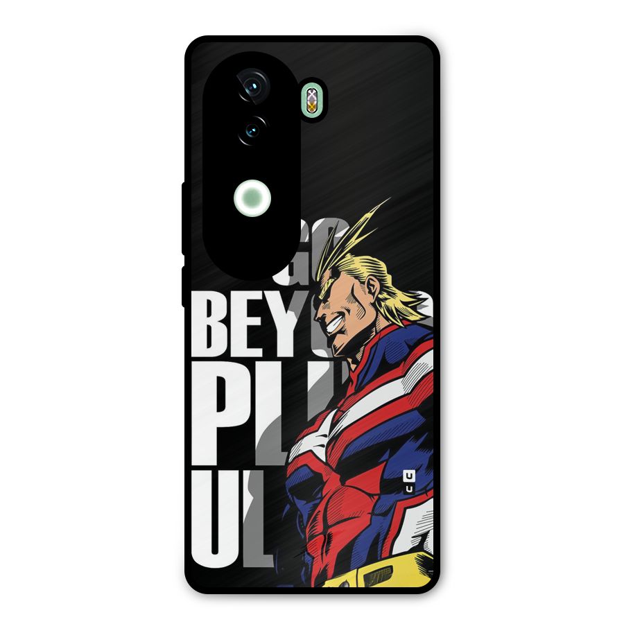 Go Beyond Metal Back Case for Vivo V40e
