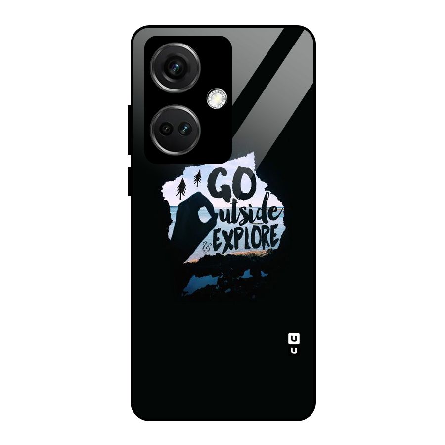 Go Outside Glass Back Case for OnePlus Nord CE 3 5G