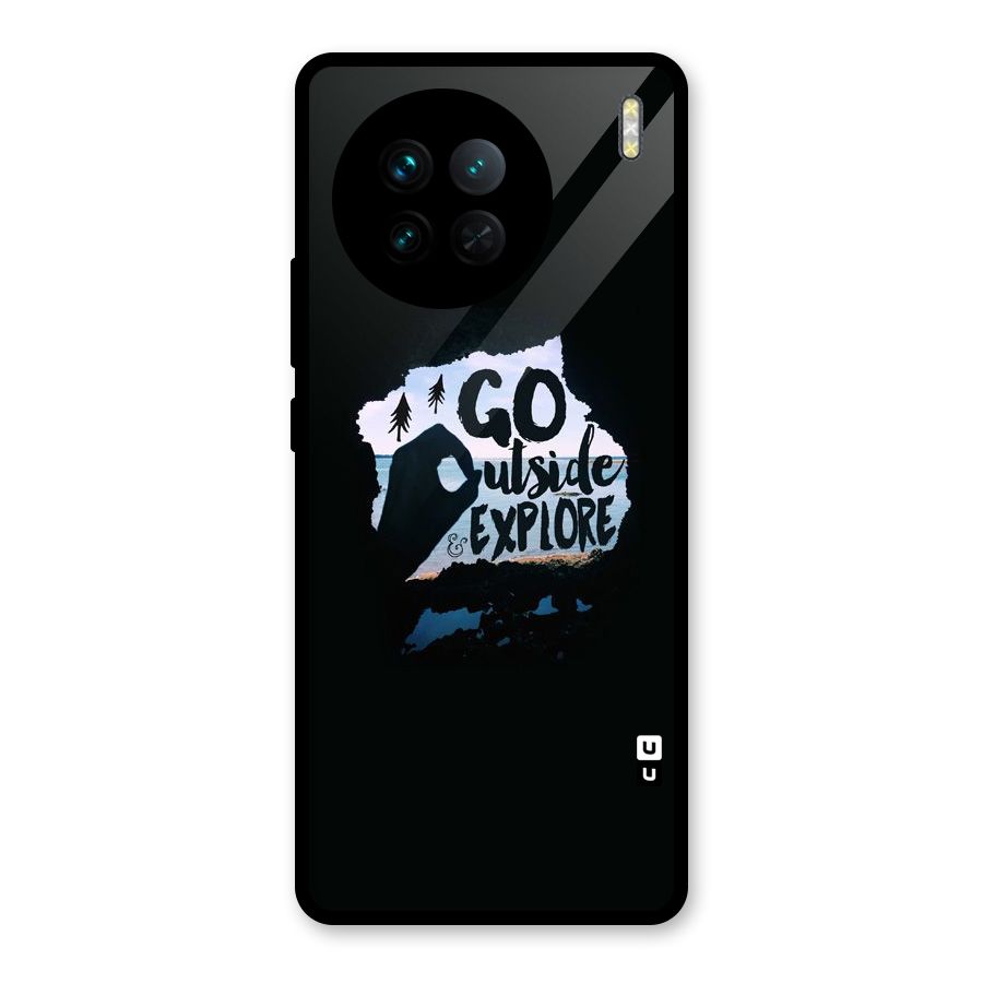 Go Outside Glass Back Case for Vivo X90