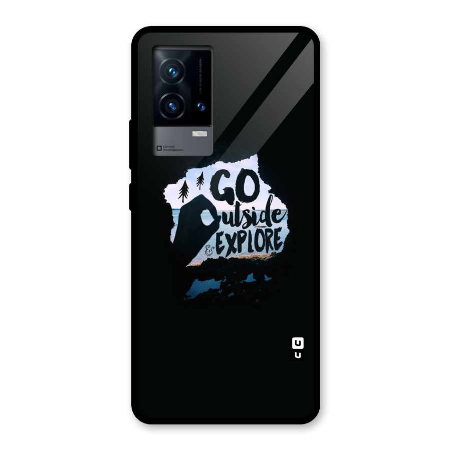 Go Outside Glass Back Case for iQOO 9 5G