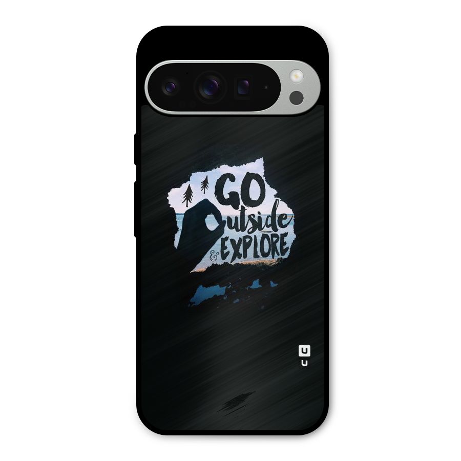 Go Outside Metal Back Case for Google Pixel 9 Pro XL