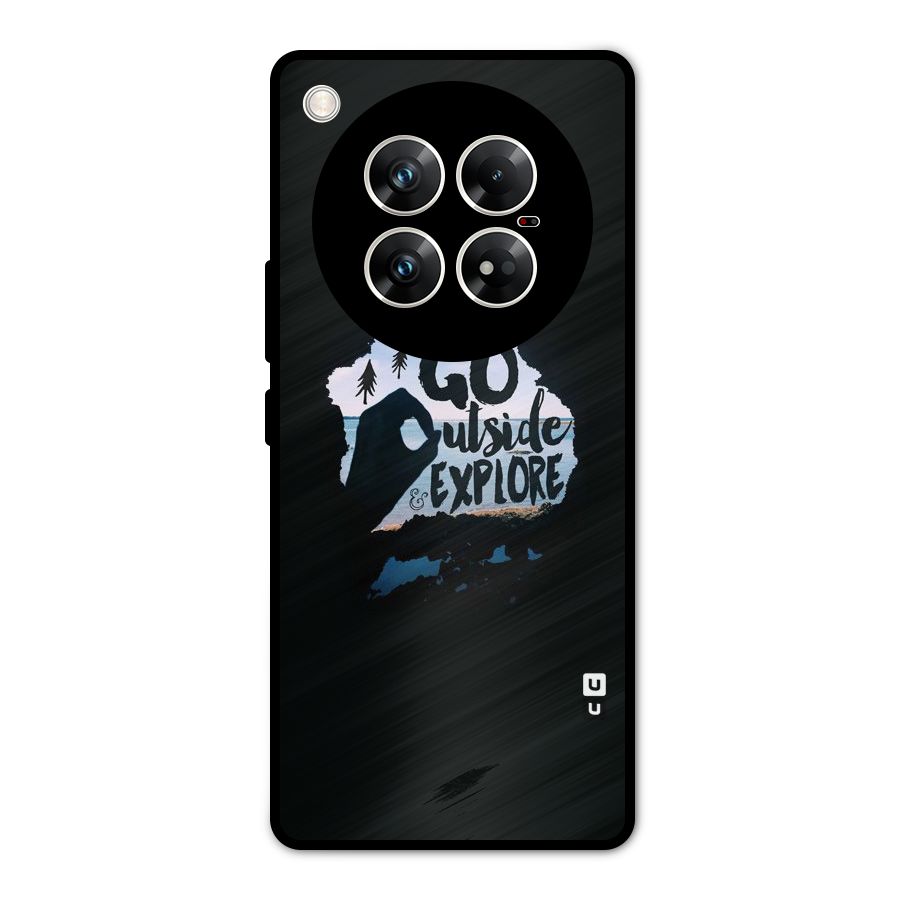 Go Outside Metal Back Case for Infinix Zero 40 5G