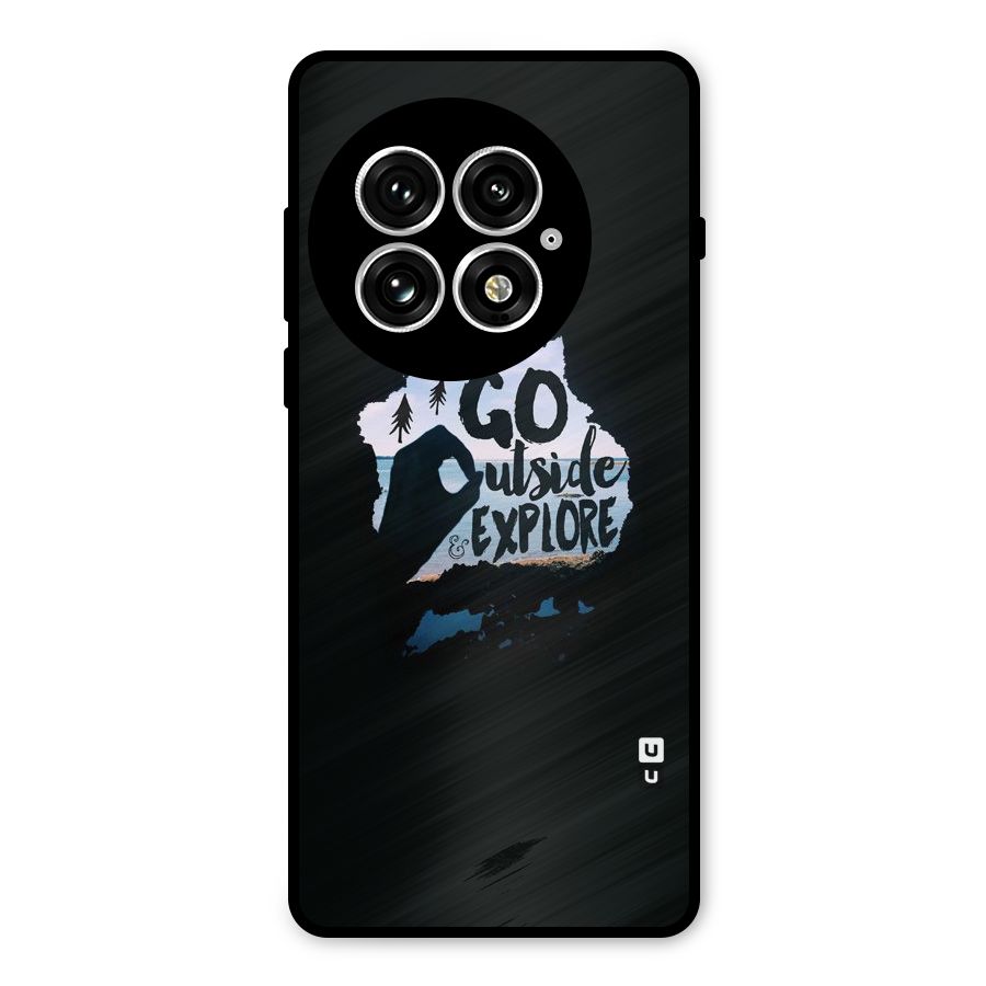 Go Outside Metal Back Case for OnePlus 13