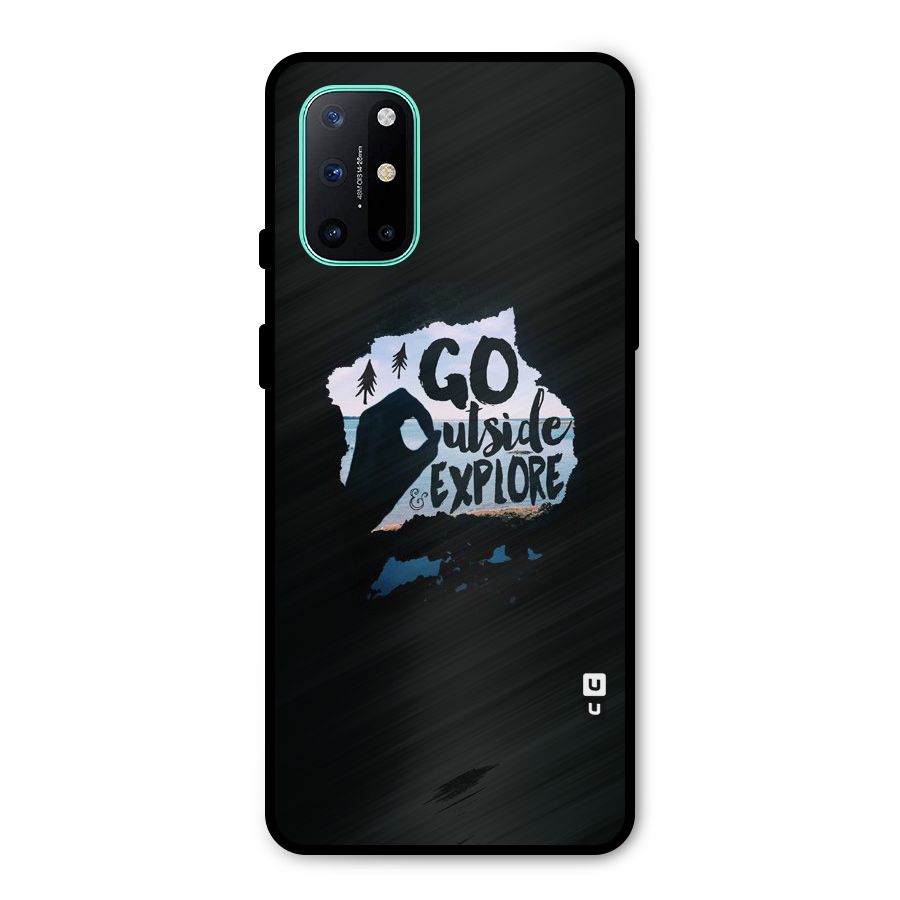 Go Outside Metal Back Case for OnePlus 8T