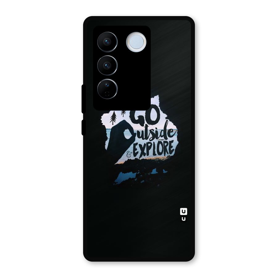 Go Outside Metal Back Case for Vivo V27