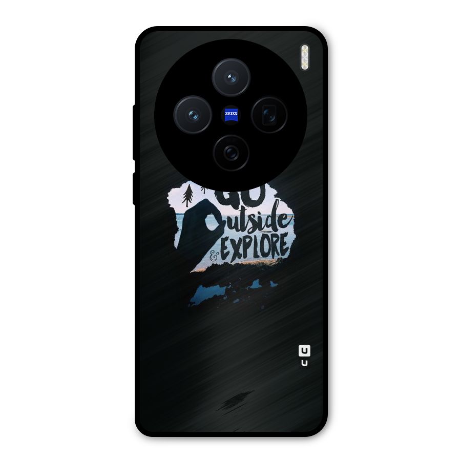 Go Outside Metal Back Case for Vivo X200