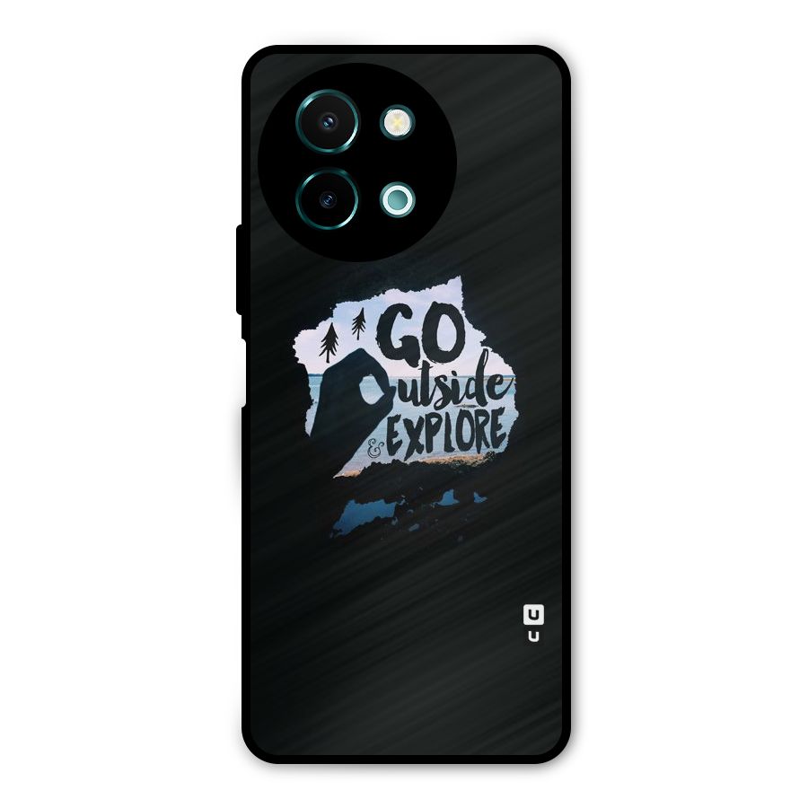 Go Outside Metal Back Case for Vivo Y58