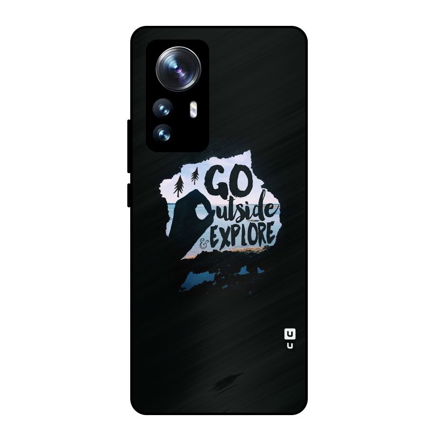 Go Outside Metal Back Case for Xiaomi 12 Pro
