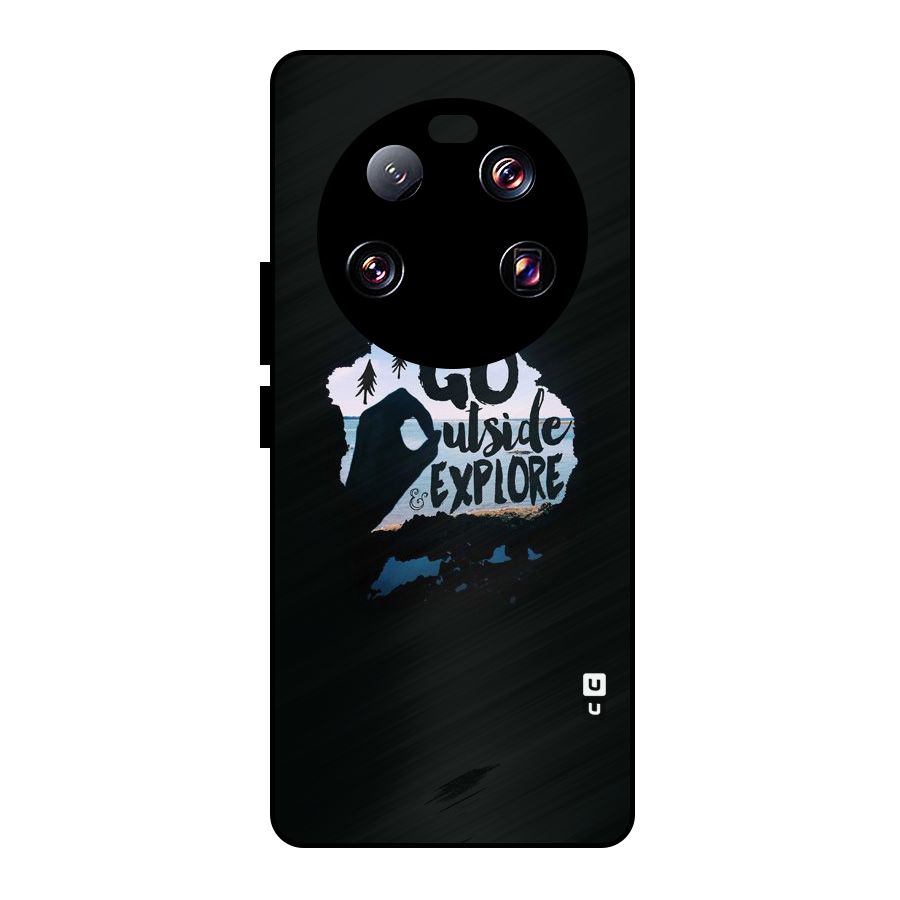 Go Outside Metal Back Case for Xiaomi 13 Ultra