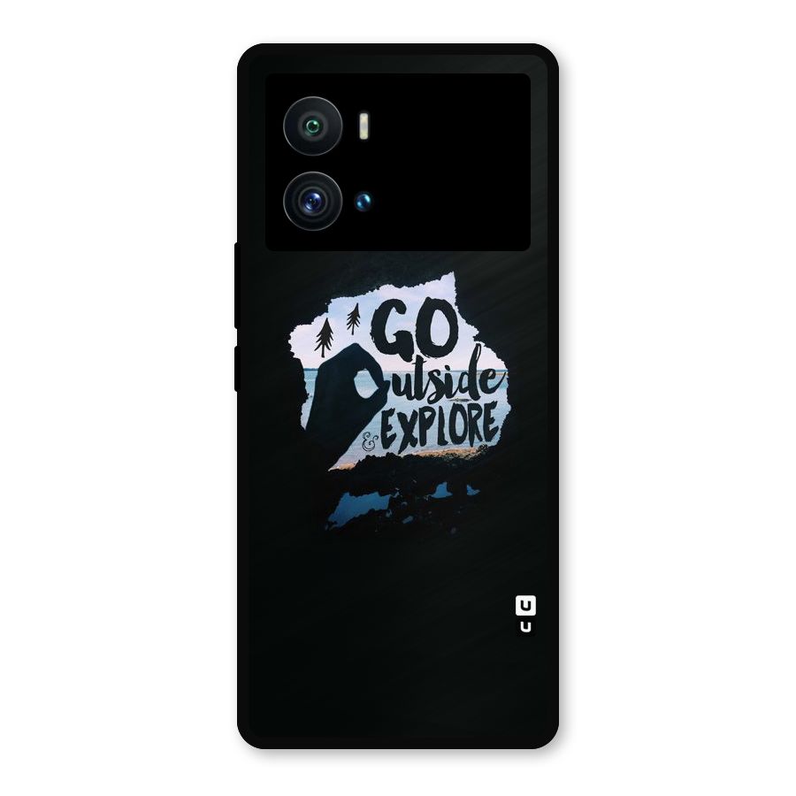 Go Outside Metal Back Case for iQOO 9 Pro