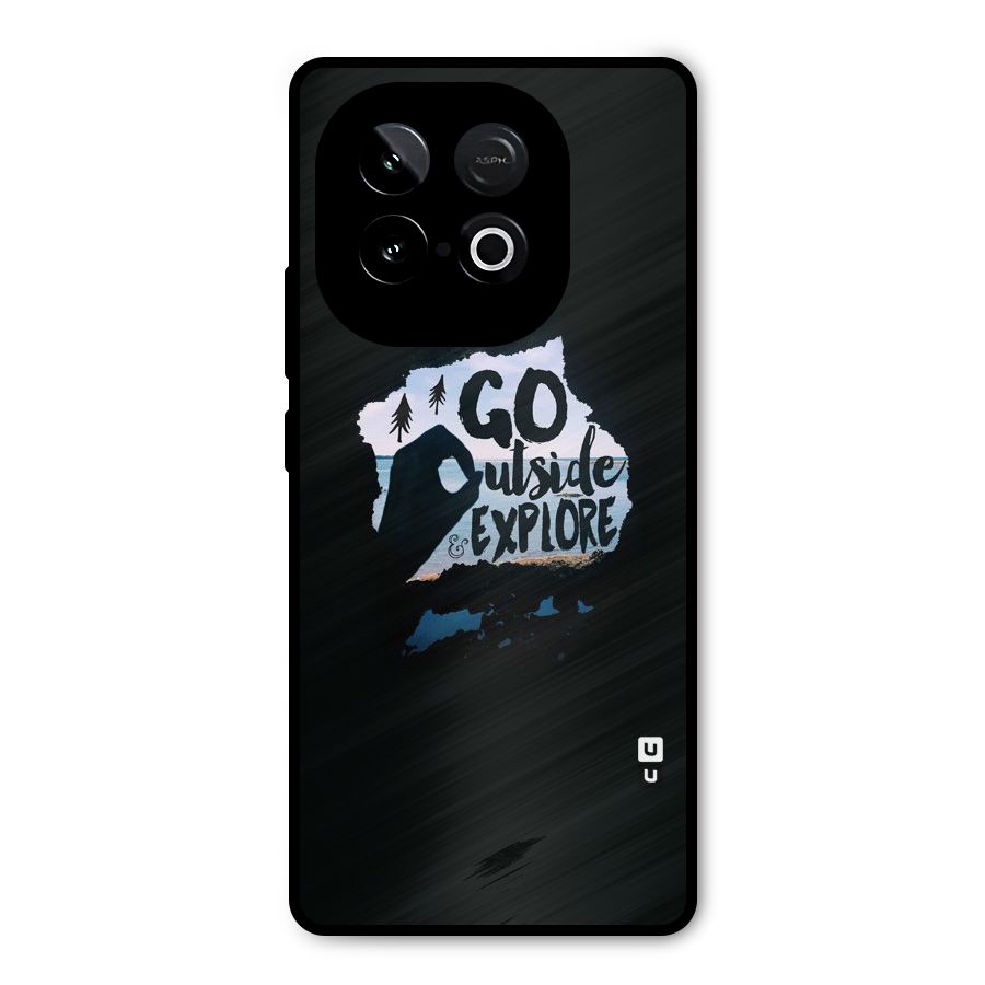 Go Outside Metal Back Case for iQOO Neo 10