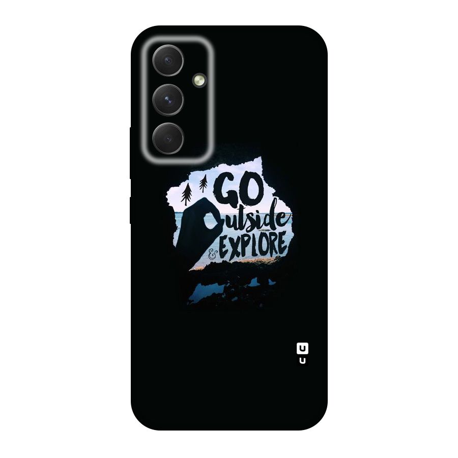 Go Outside Original Polycarbonate Back Case for Galaxy A54