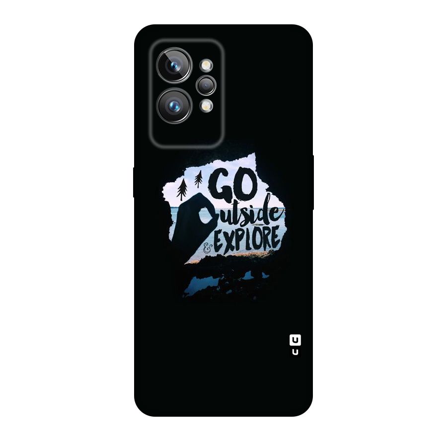 Go Outside Original Polycarbonate Back Case for Realme GT2 Pro