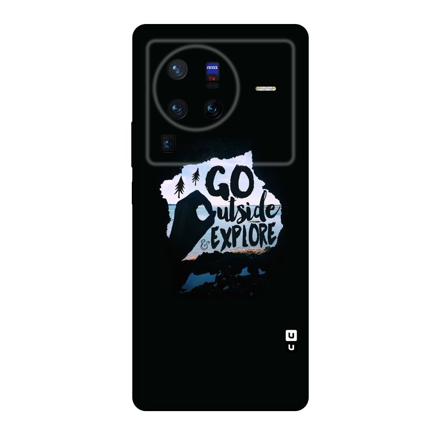 Go Outside Original Polycarbonate Back Case for Vivo X80