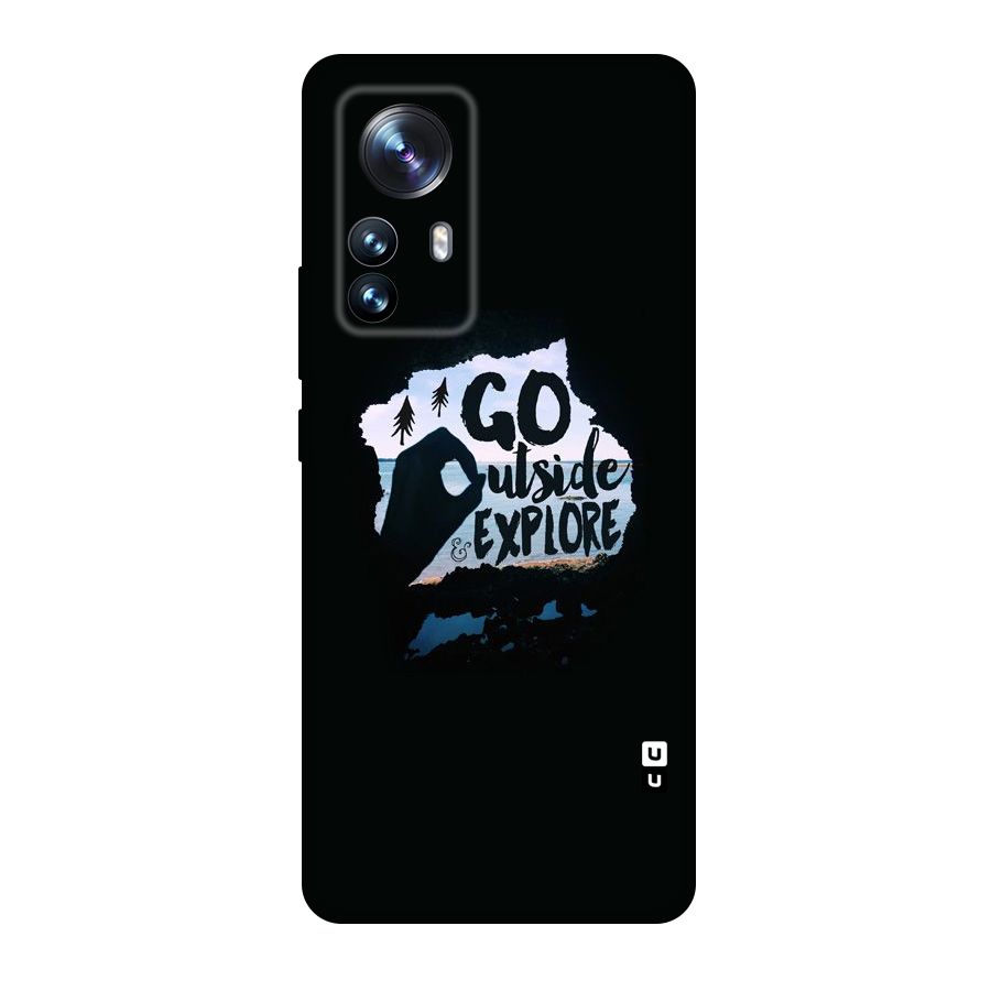Go Outside Original Polycarbonate Back Case for Xiaomi 12 Pro